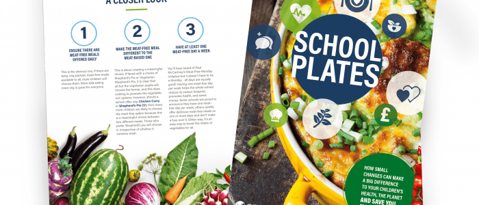 School meals shake-up encourages plant-based eating