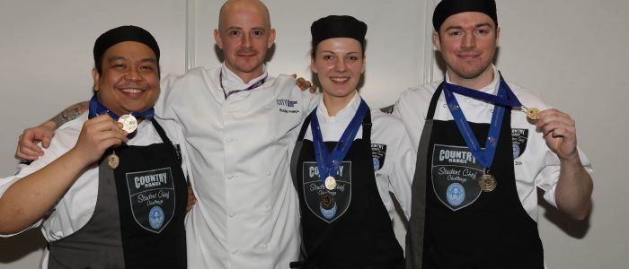 City of Glasgow College Triumph to Retain Country Range Student Chef Challenge Crown