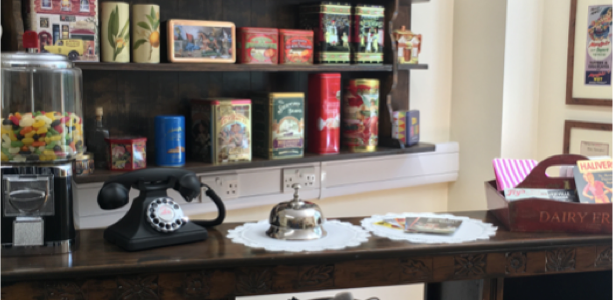 Nostalgic dining rooms for dementia sufferers